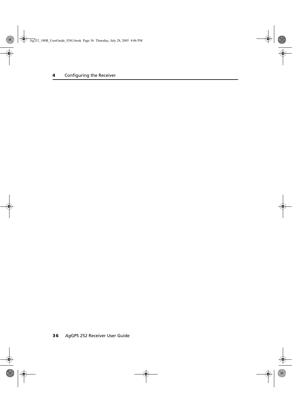 Trimble Outdoors AgGPS 252 User Manual | Page 42 / 72