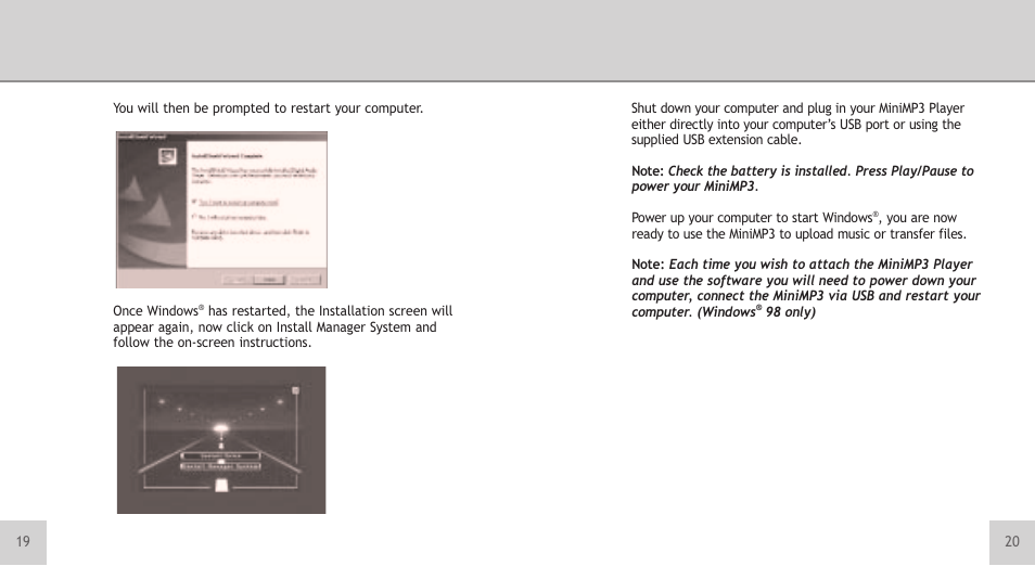 TeleAdapt Mini MP3 Player User Manual | Page 11 / 20