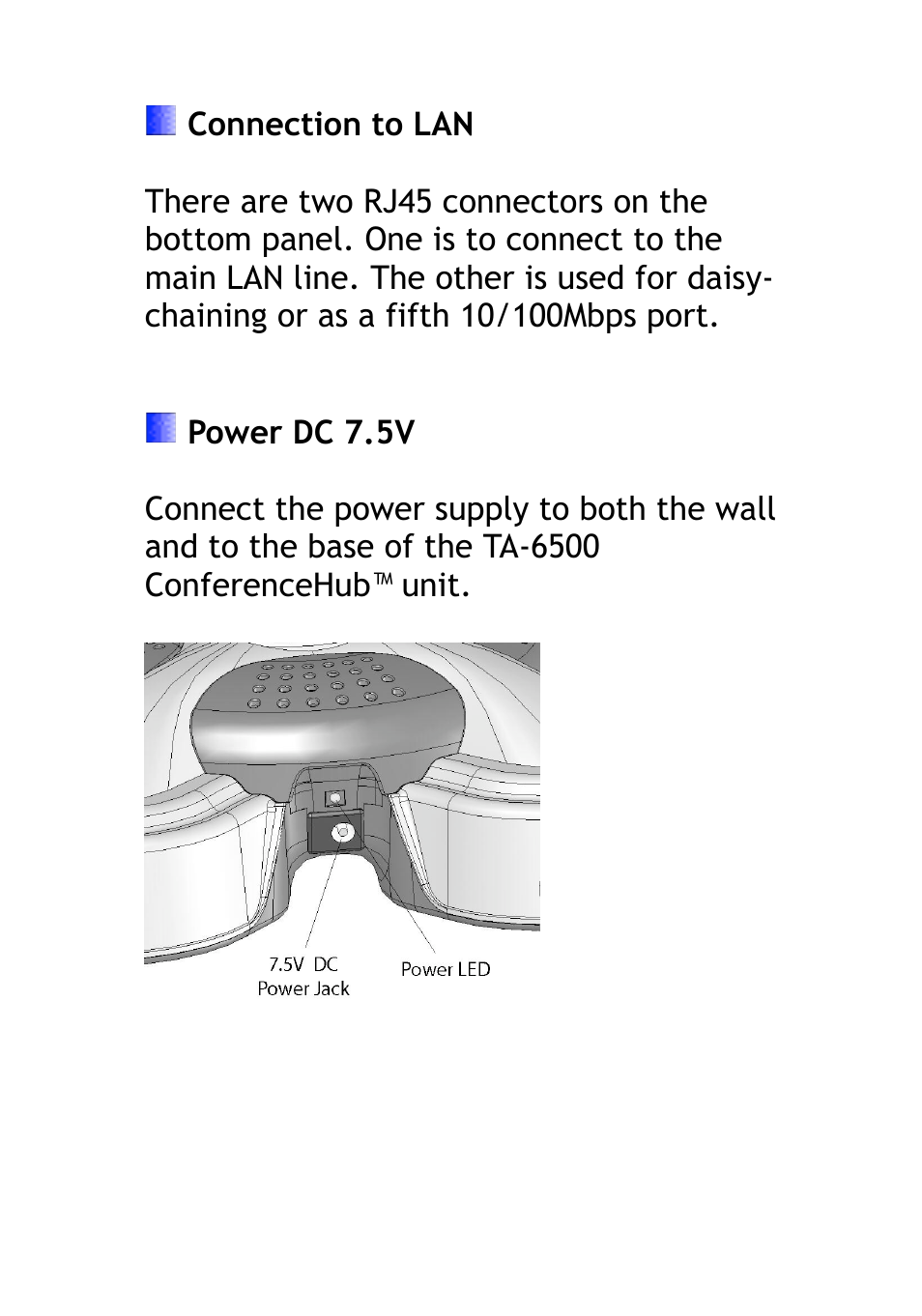TeleAdapt TA-6500 User Manual | Page 7 / 16