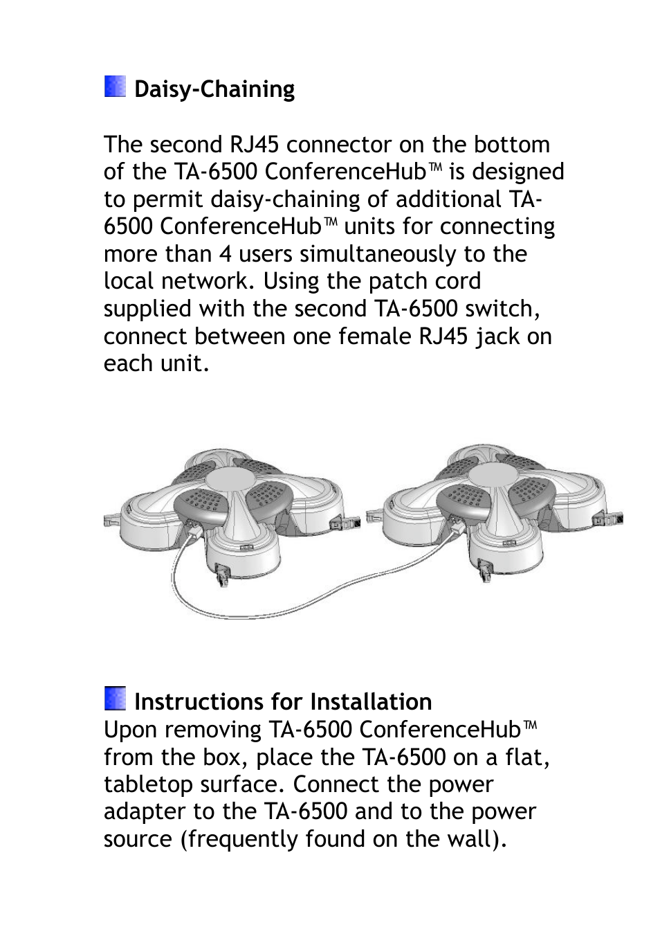 TeleAdapt TA-6500 User Manual | Page 8 / 16