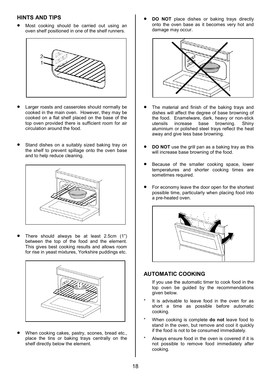 Tricity Bendix DSIE456 User Manual | Page 18 / 32