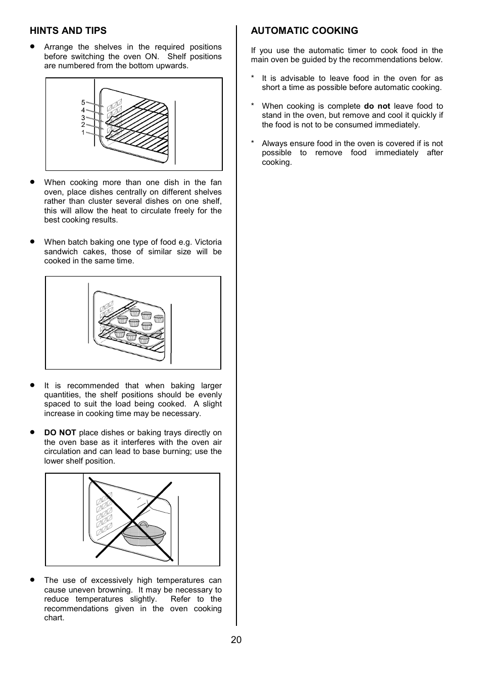 Tricity Bendix DSIE456 User Manual | Page 20 / 32