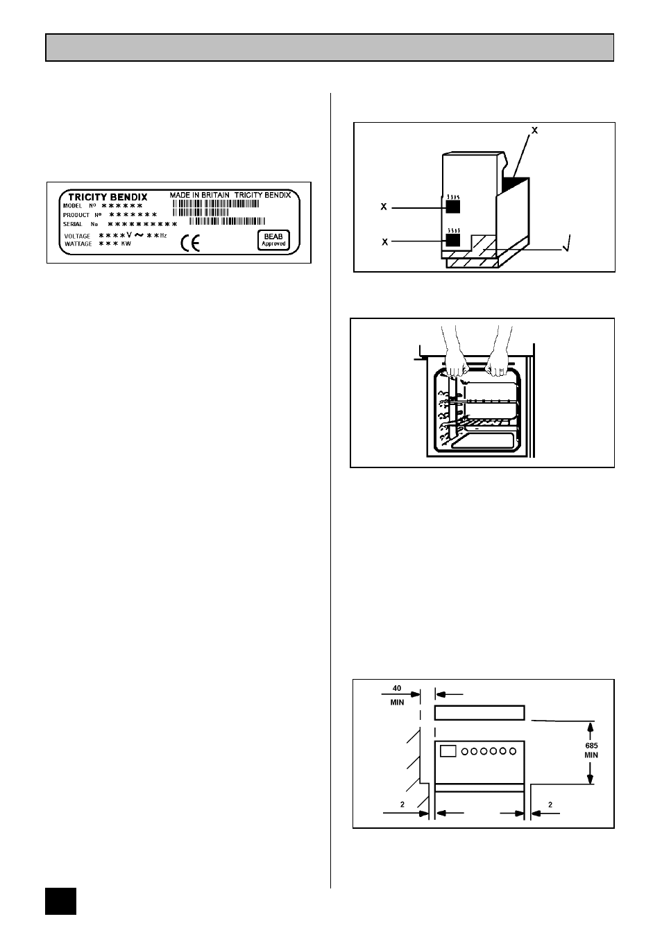 Introduction | Tricity Bendix SB 420 User Manual | Page 8 / 36