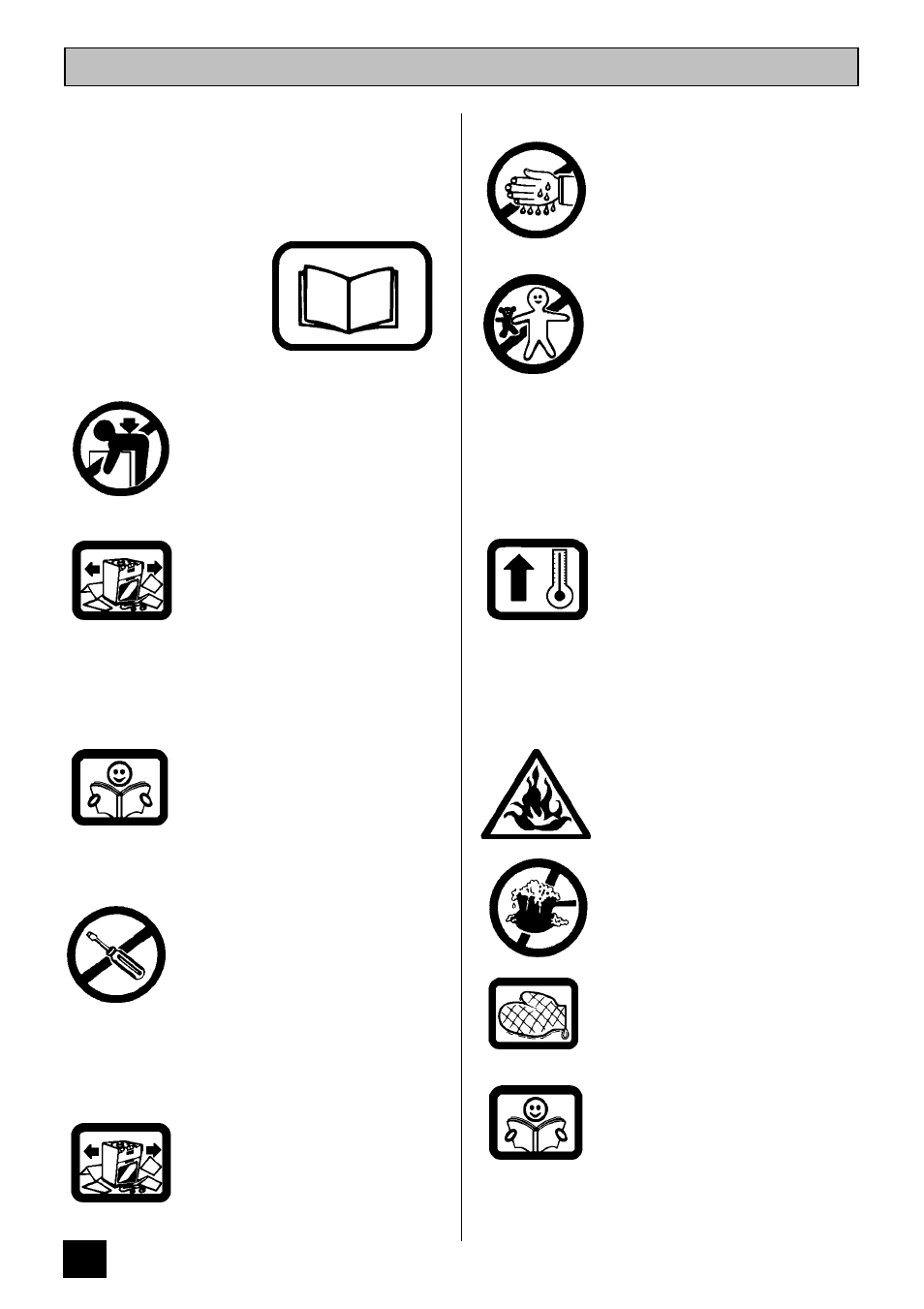 Safety | Tricity Bendix SOV50CH User Manual | Page 6 / 28
