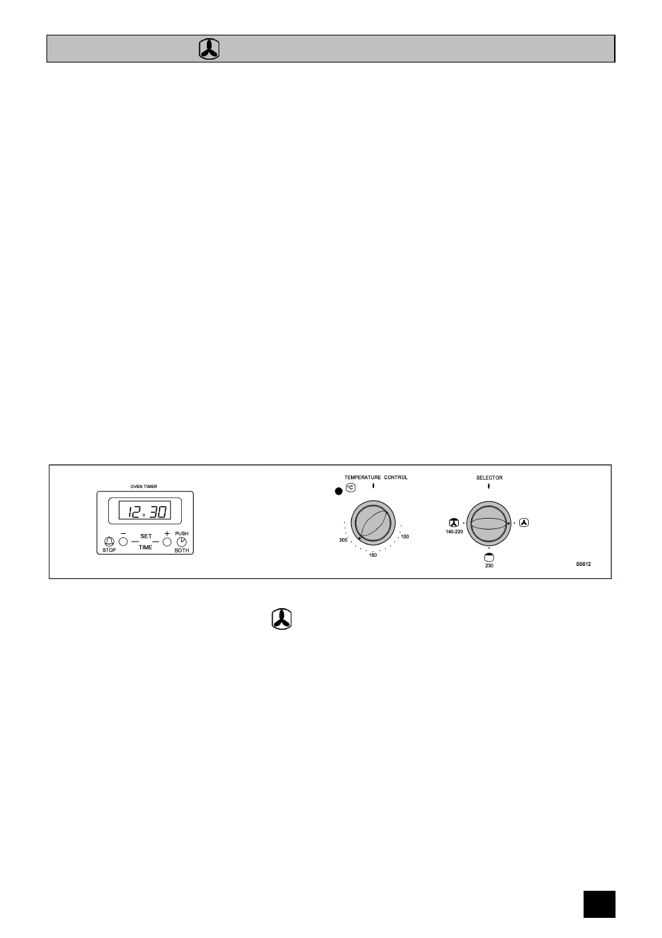 The fan oven | Tricity Bendix BS 612/2 User Manual | Page 23 / 40