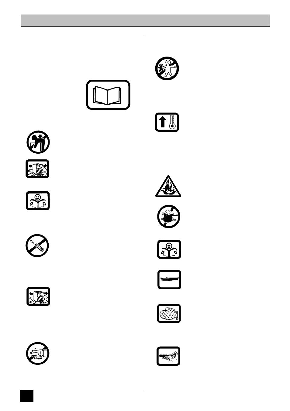 Safety | Tricity Bendix BS 612/2 User Manual | Page 6 / 40