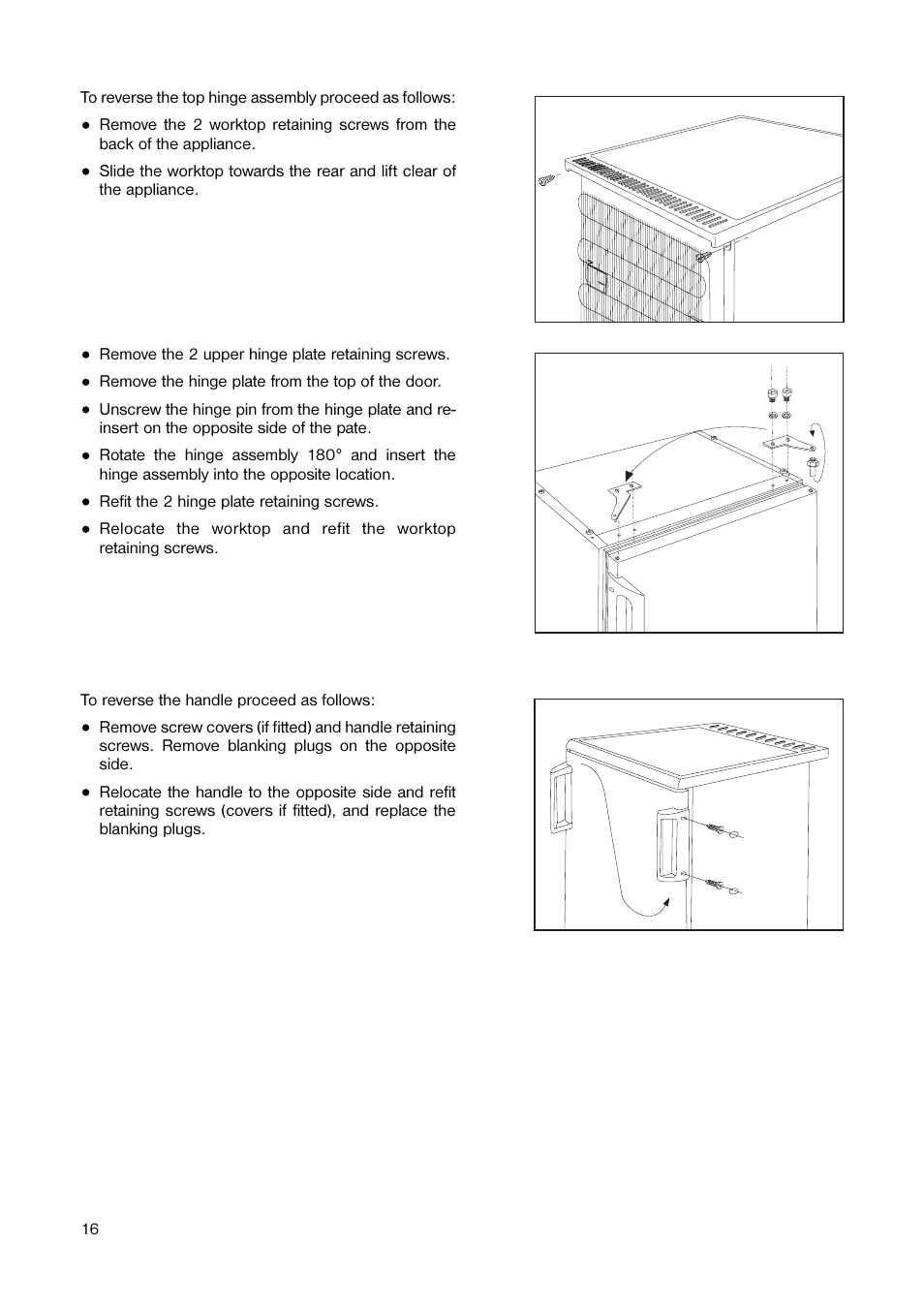 Tricity Bendix TB 89 L User Manual | Page 16 / 20