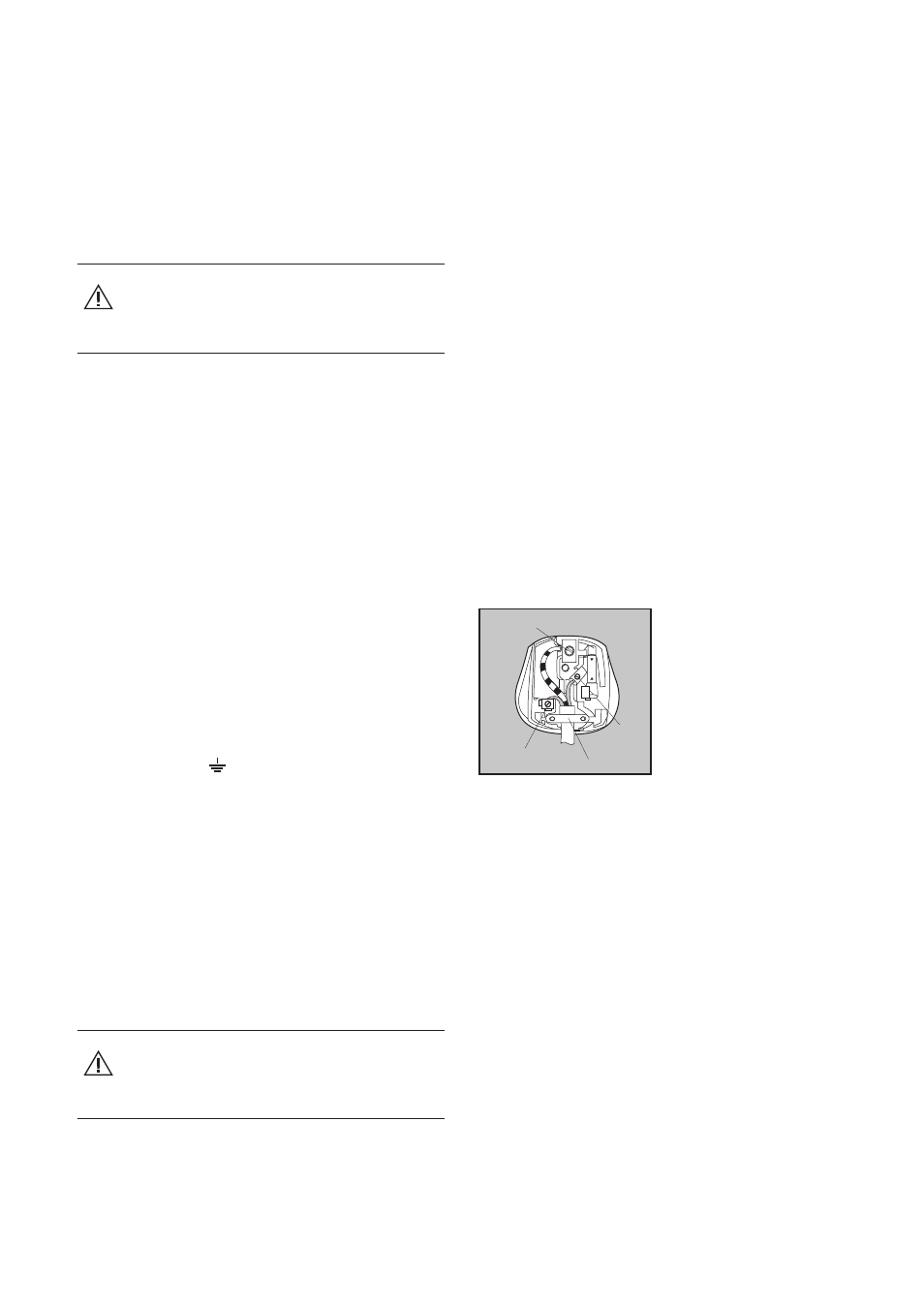 Electrical connections, Permanent connection | Tricity Bendix AW 851 S User Manual | Page 30 / 32