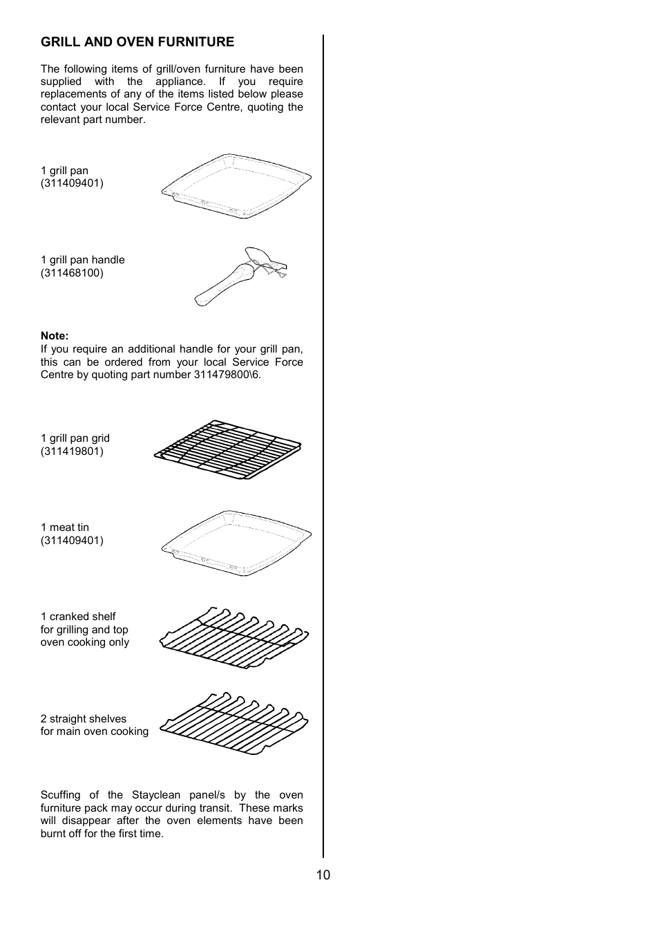 Tricity Bendix SIE531 User Manual | Page 10 / 32