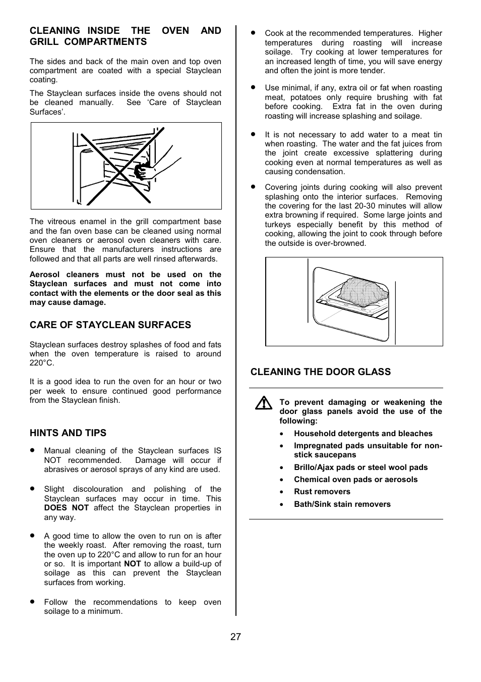 Tricity Bendix SIE531 User Manual | Page 27 / 32