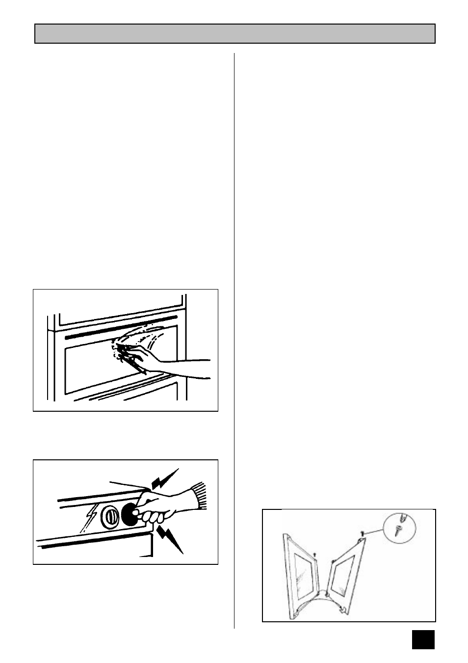 Care and cleaning | Tricity Bendix BD 912/2 User Manual | Page 31 / 40