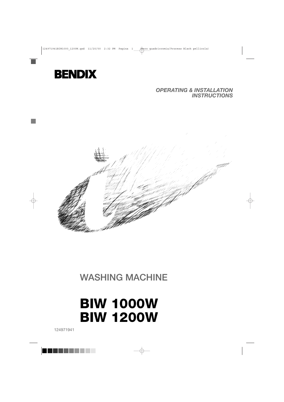 Tricity Bendix BIW 1000W User Manual | 28 pages