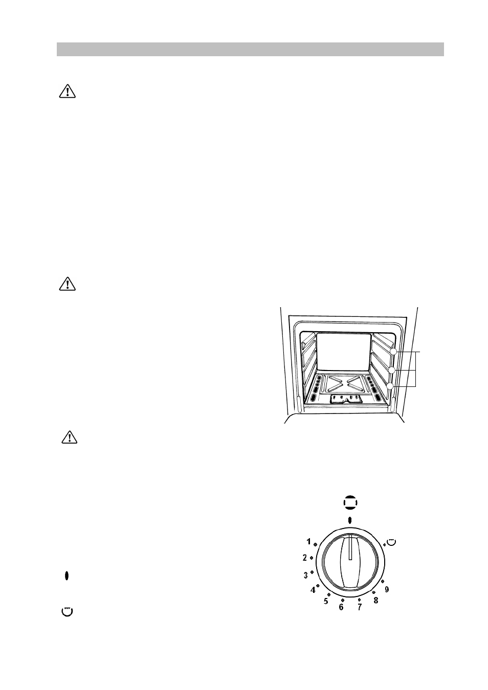 Using the appliance, Before the first use of the cooker, Using the oven | Tricity Bendix SG 205WL User Manual | Page 7 / 27