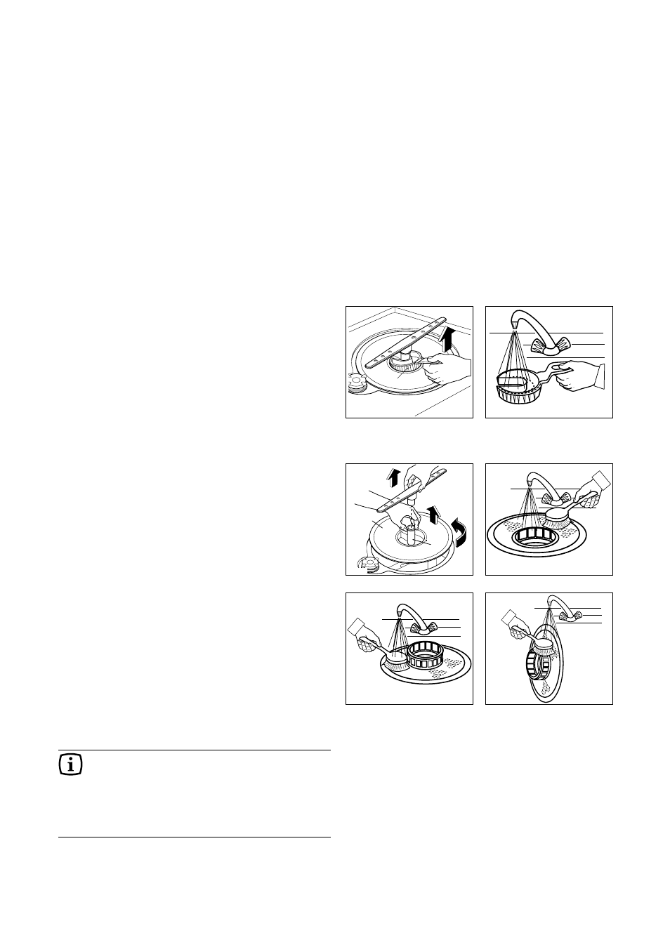 Maintenance and cleaning, Internal cleaning, Cleaning the central filter | Cleaning the large filter | Tricity Bendix DH 101 User Manual | Page 14 / 26
