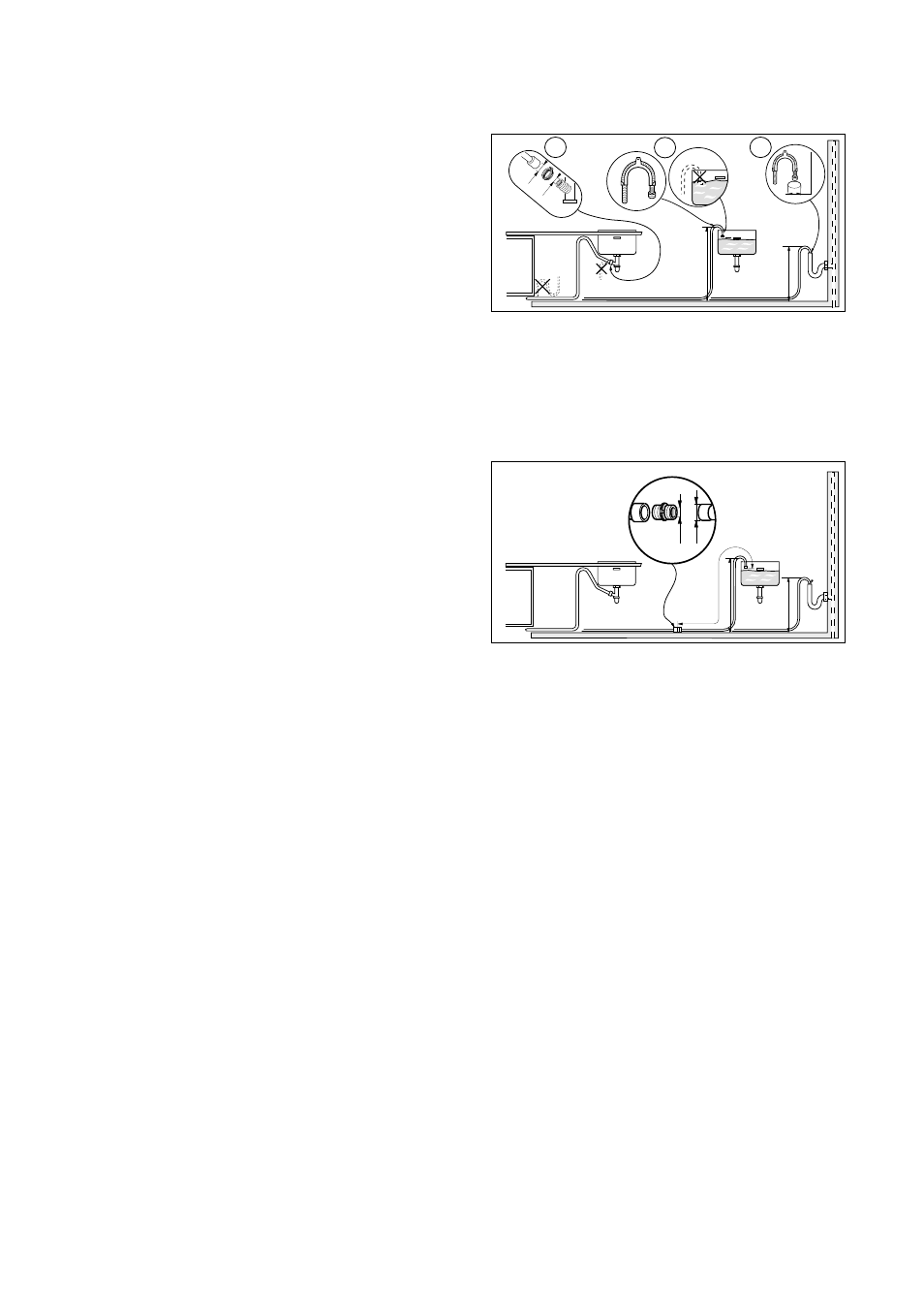 Water outlet hose connection | Tricity Bendix DH 101 User Manual | Page 23 / 26