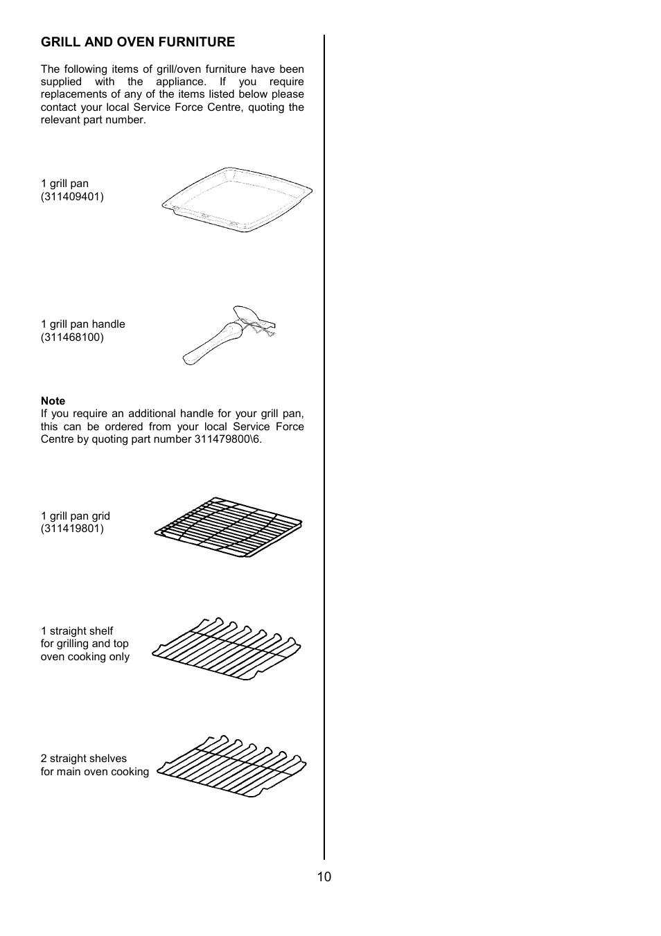 Tricity Bendix DSIE502 User Manual | Page 10 / 32