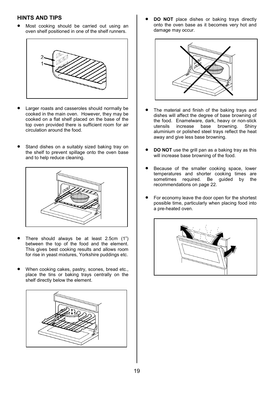 Tricity Bendix DSIE502 User Manual | Page 19 / 32