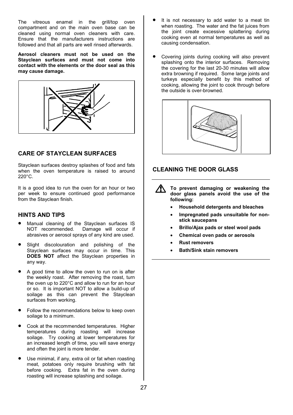 Tricity Bendix SIE553 User Manual | Page 27 / 32