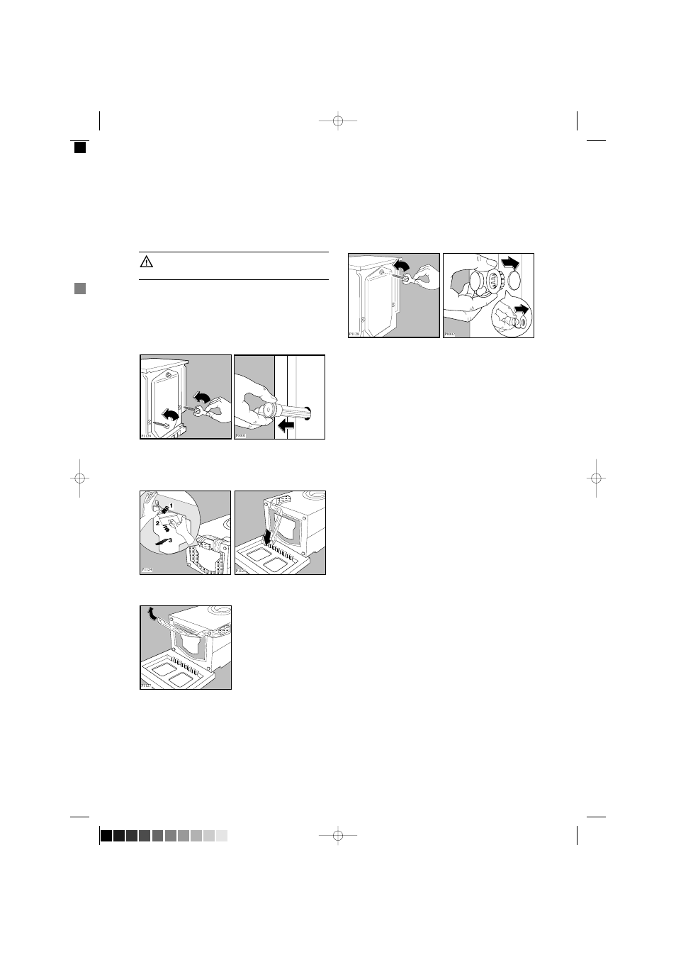 Unpacking, Positioning, Installation on a suspended floor | Tricity Bendix AW 1560 W User Manual | Page 24 / 28
