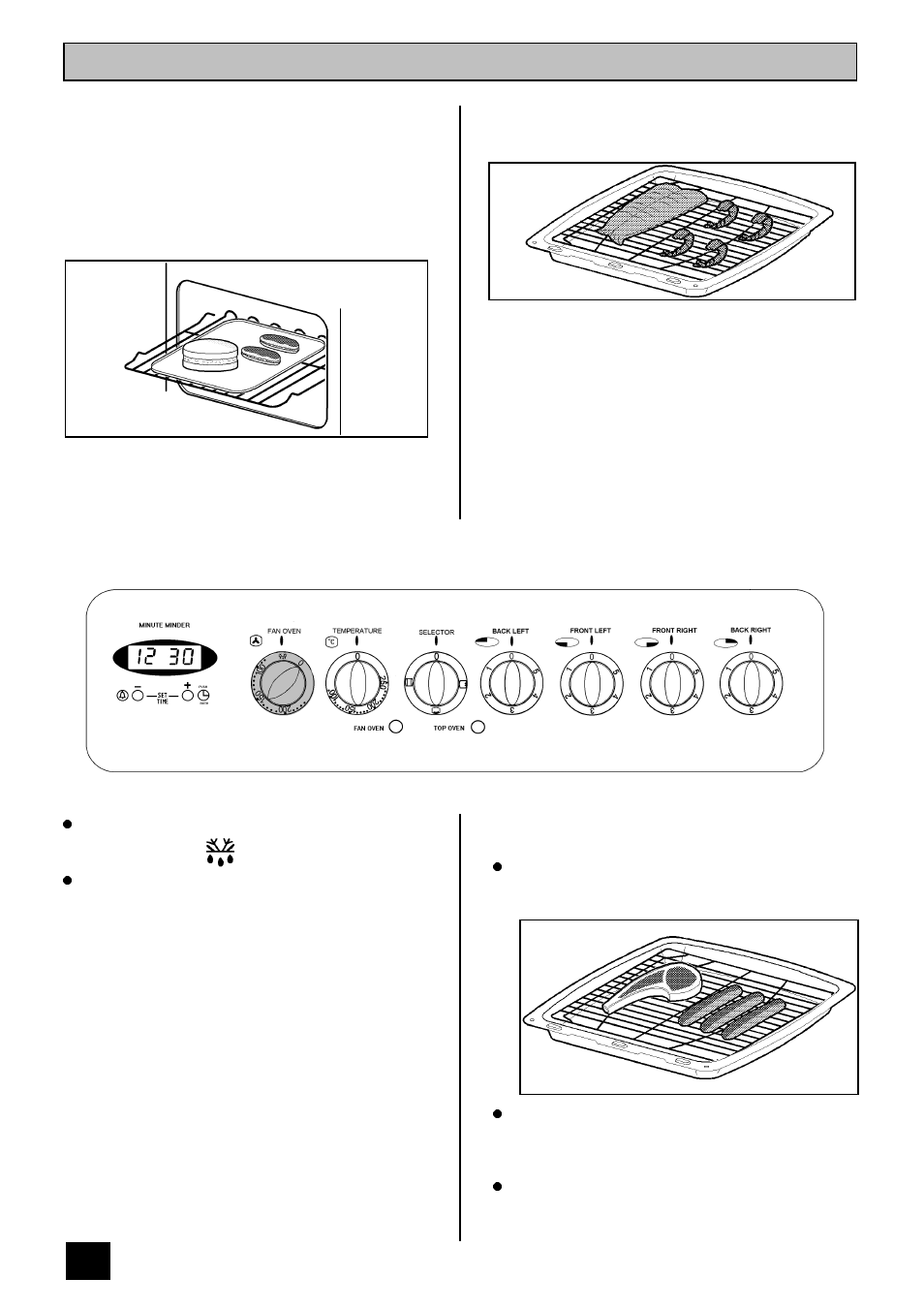 Defrosting | Tricity Bendix RE60GC User Manual | Page 24 / 36