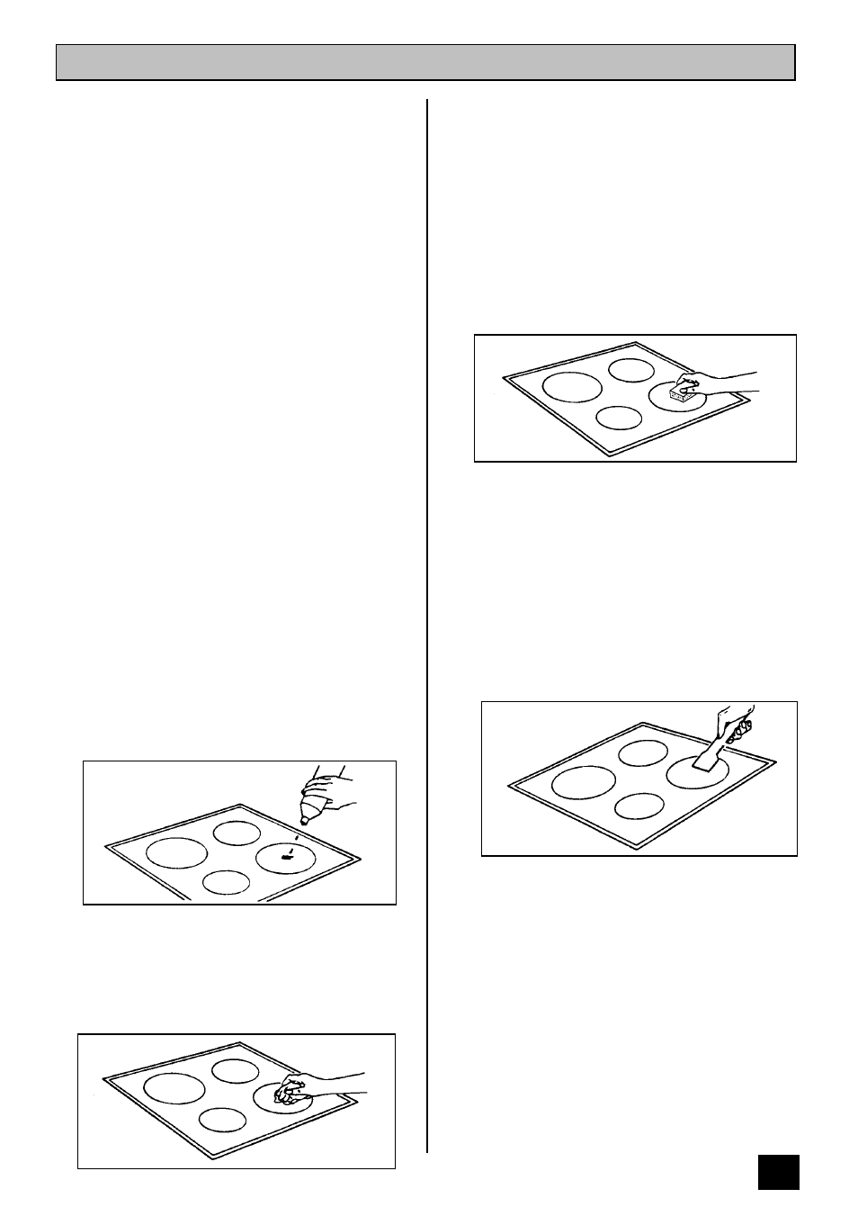 Care and cleaning | Tricity Bendix RE60GC User Manual | Page 25 / 36