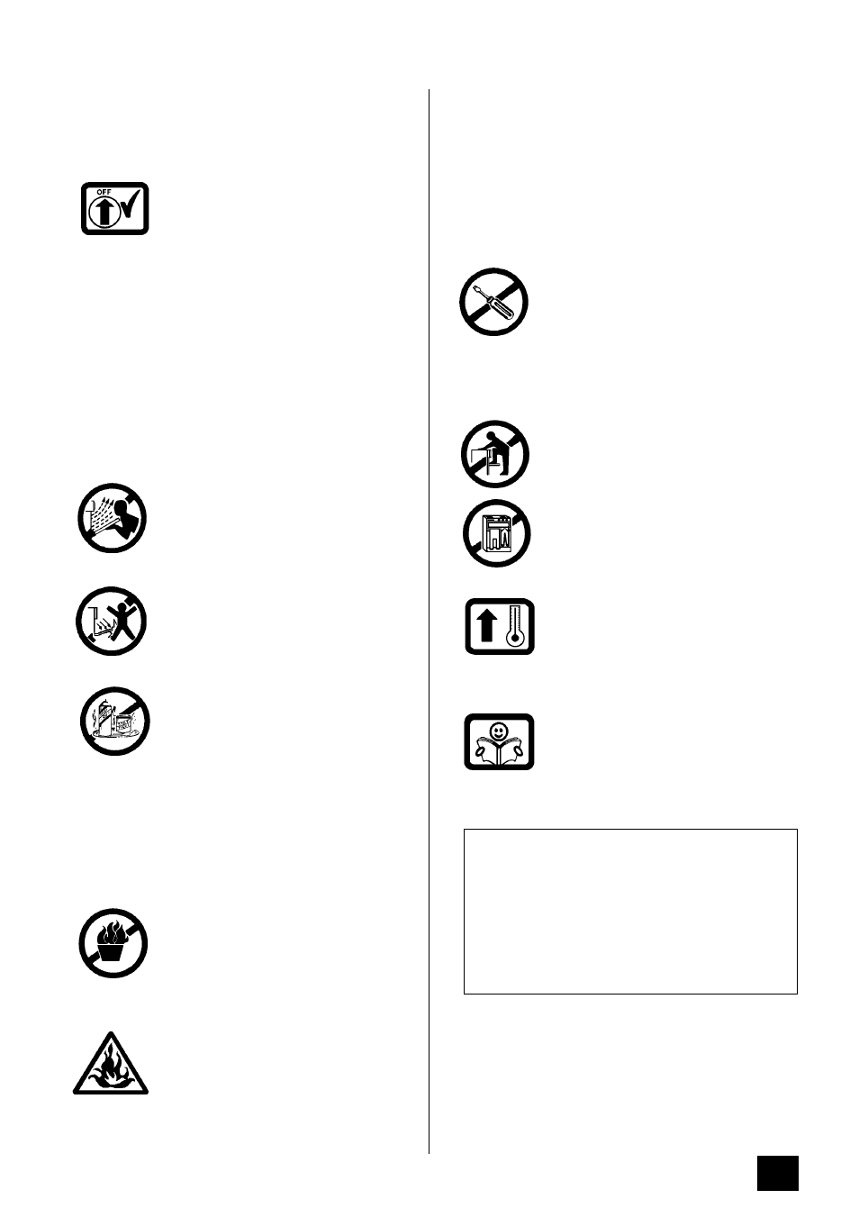 Tricity Bendix SUSSEX User Manual | Page 7 / 44