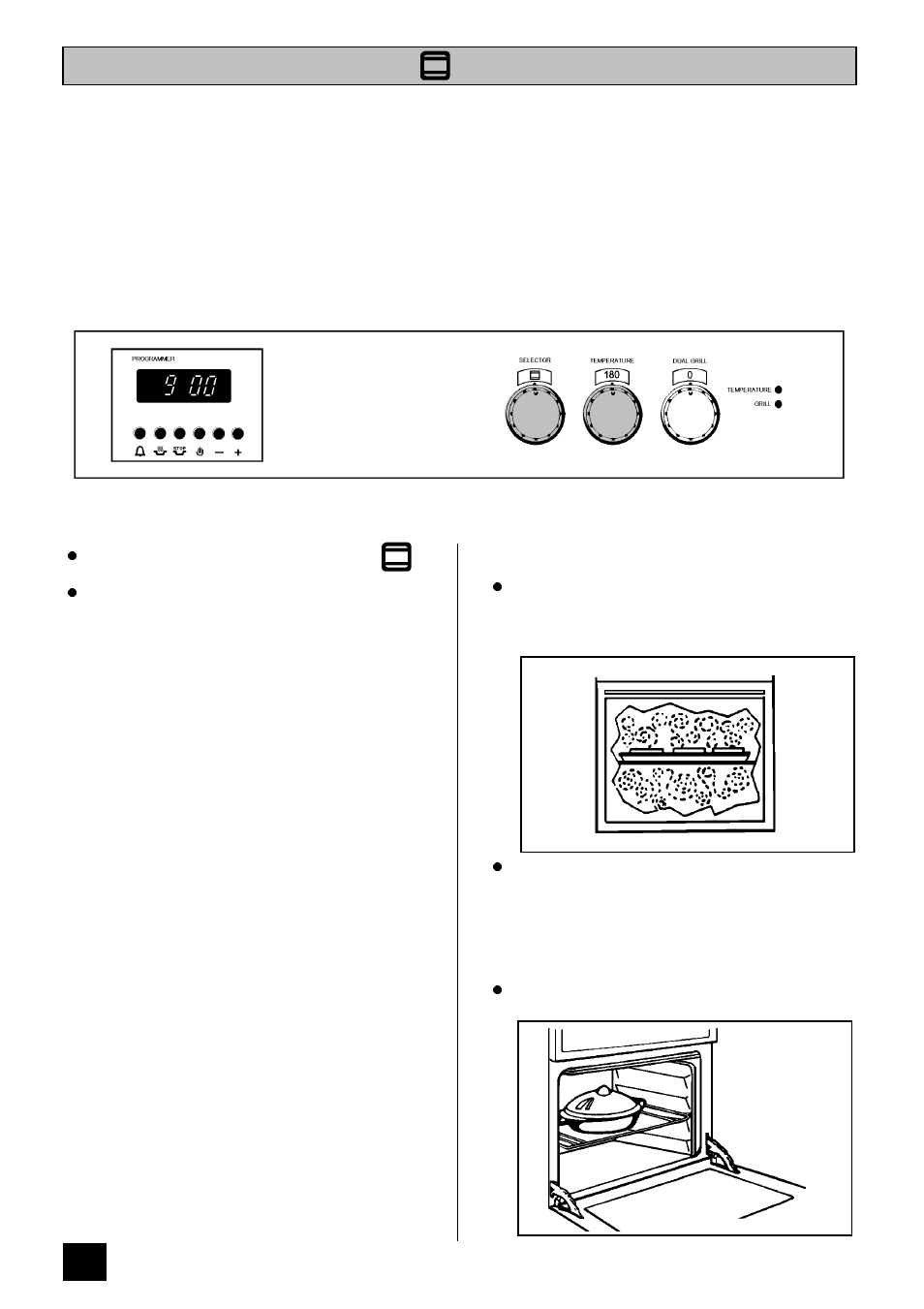 The conventional oven | Tricity Bendix SURREY User Manual | Page 26 / 38