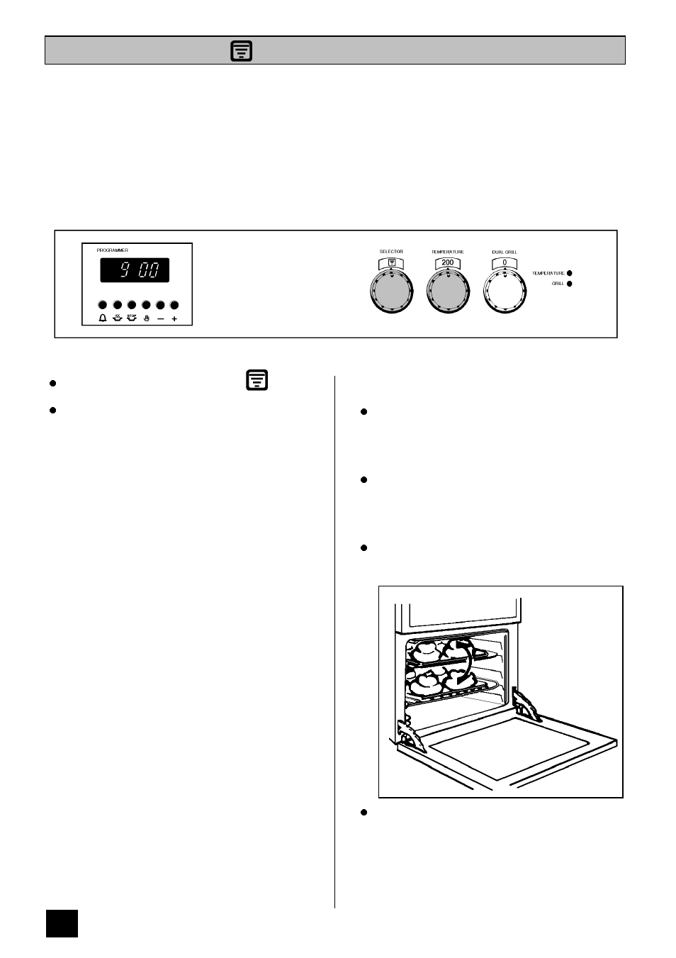The zoned oven | Tricity Bendix SURREY User Manual | Page 28 / 38