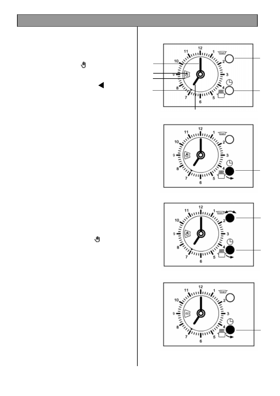 The timer | Tricity Bendix SB 422/423 User Manual | Page 11 / 32