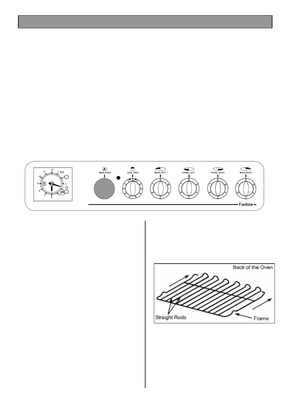 The main fan oven | Tricity Bendix SB 422/423 User Manual | Page 18 / 32