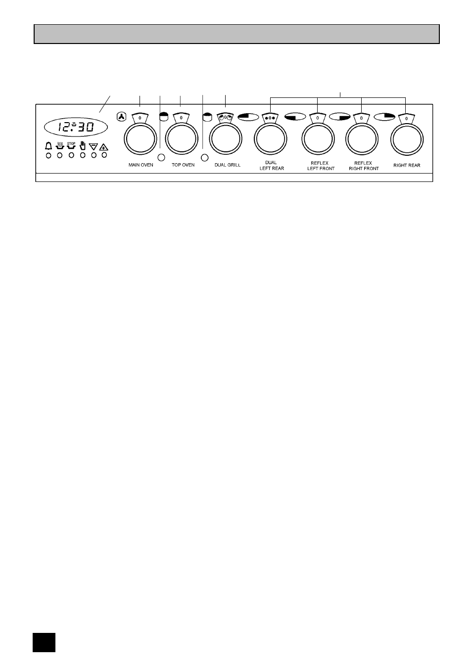 Getting to know your cooker | Tricity Bendix SI 452 User Manual | Page 10 / 40