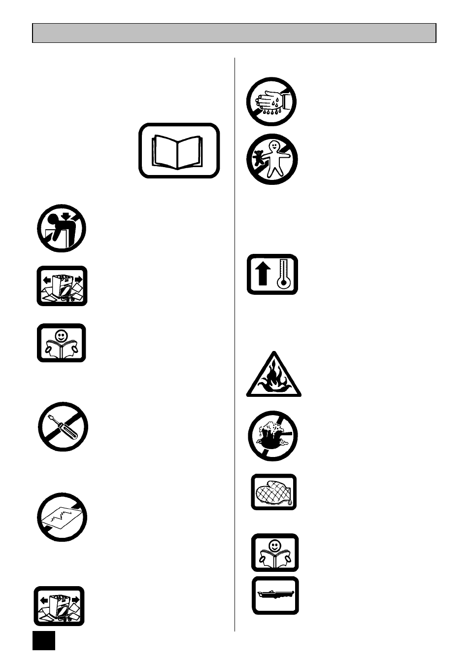 Safety | Tricity Bendix SI 452 User Manual | Page 6 / 40