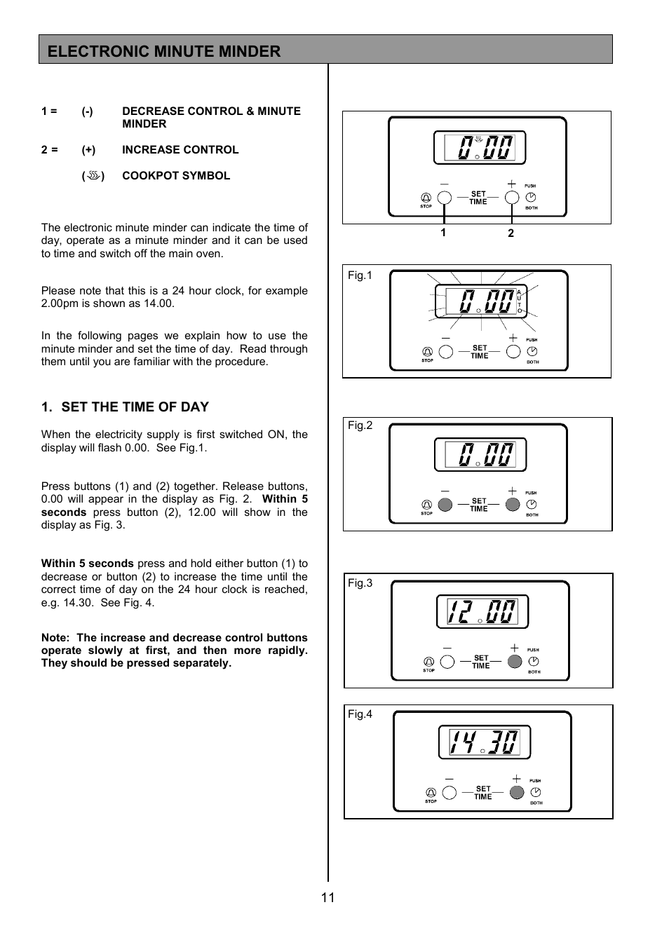 Tricity Bendix RE50GC User Manual | Page 11 / 32