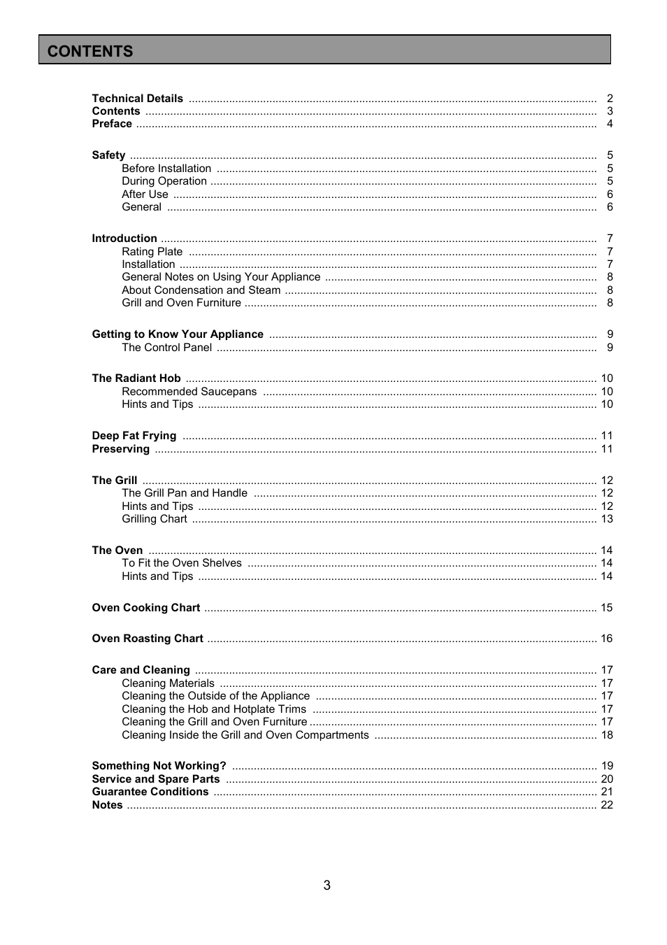 Tricity Bendix SB411 User Manual | Page 3 / 24