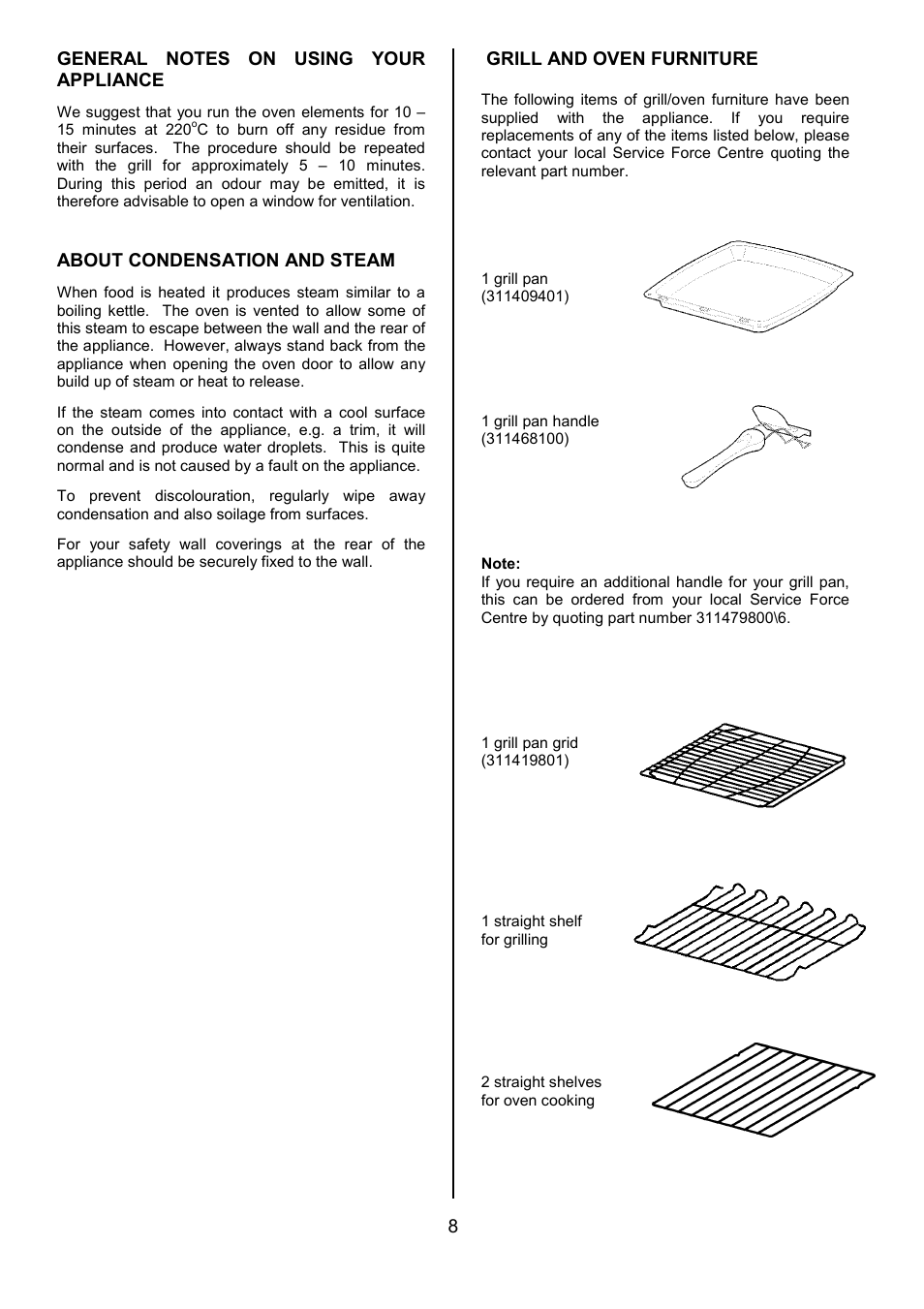 Tricity Bendix SB411 User Manual | Page 8 / 24