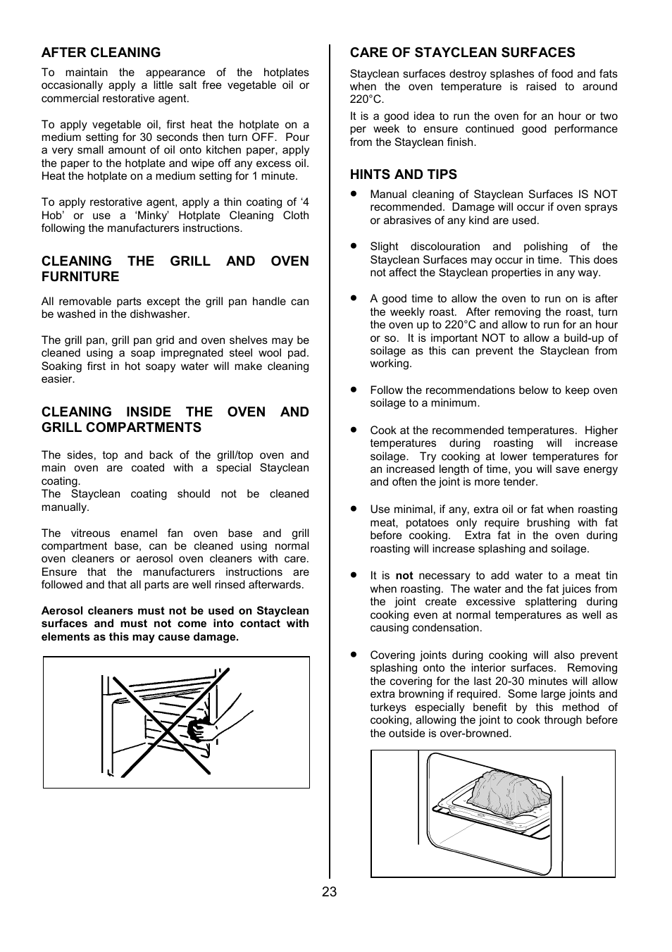 Tricity Bendix SE402 User Manual | Page 23 / 28