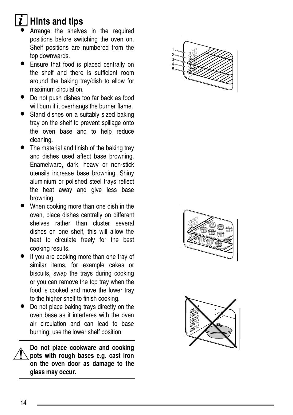 Hints and tips | Tricity Bendix CC500/1 User Manual | Page 14 / 36