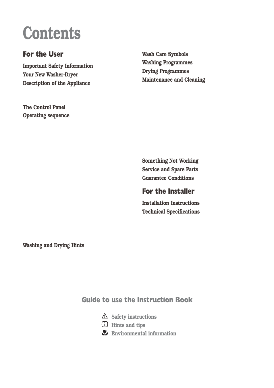 Tricity Bendix WDR 1241 User Manual | Page 3 / 30