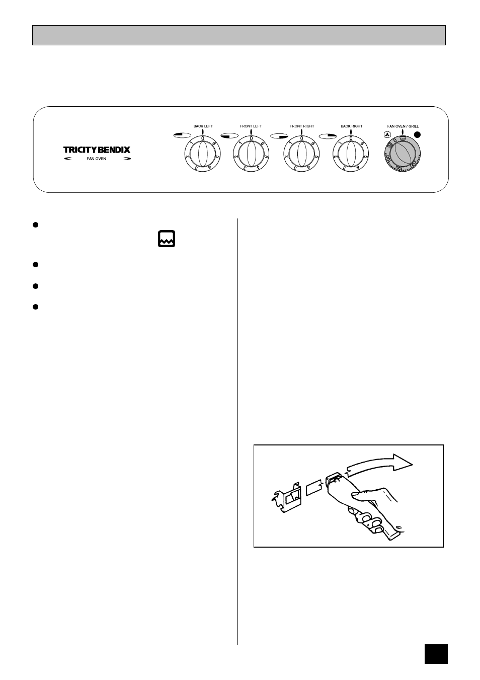 The grill | Tricity Bendix SI 251 User Manual | Page 13 / 28