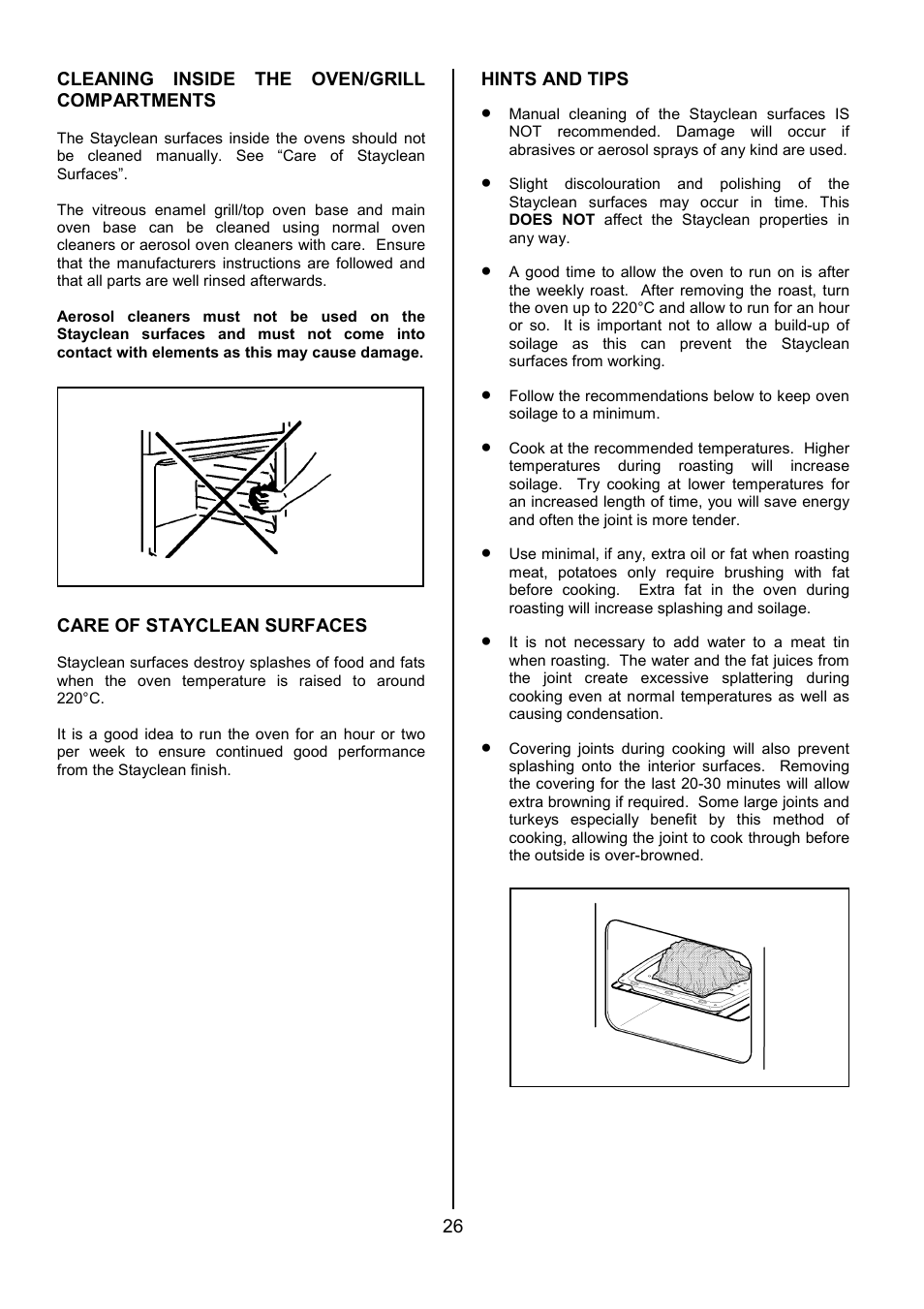 Tricity Bendix SB432 User Manual | Page 26 / 32