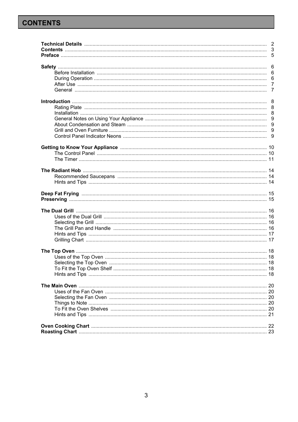 Tricity Bendix SB432 User Manual | Page 3 / 32