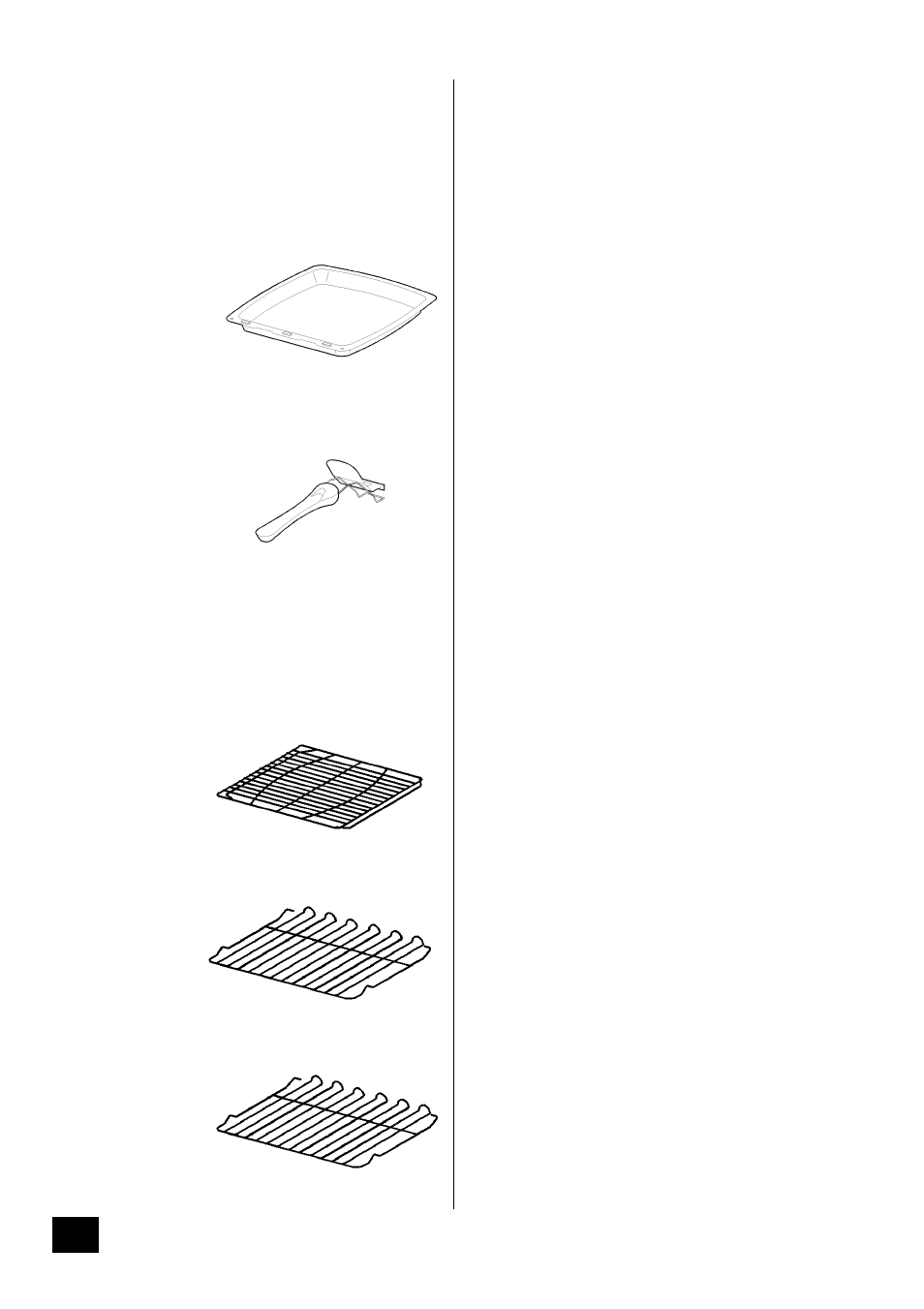 10 grill and oven furniture | Tricity Bendix CSIE 510 User Manual | Page 10 / 36
