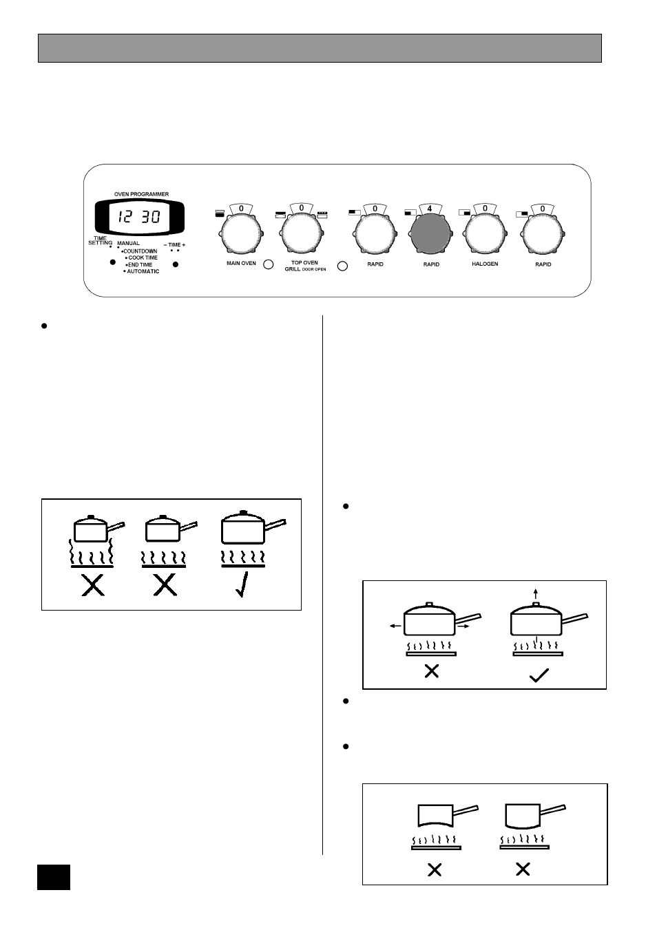 The ceramic hob | Tricity Bendix CSIE 510 User Manual | Page 14 / 36