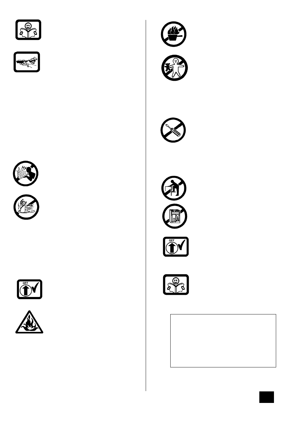 After use, General | Tricity Bendix CSIE 510 User Manual | Page 7 / 36