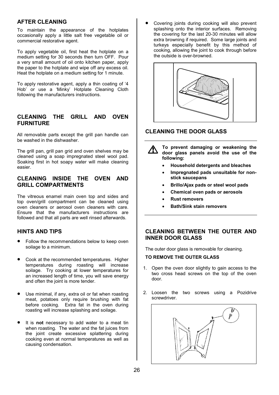 Tricity Bendix SIE325 User Manual | Page 26 / 32