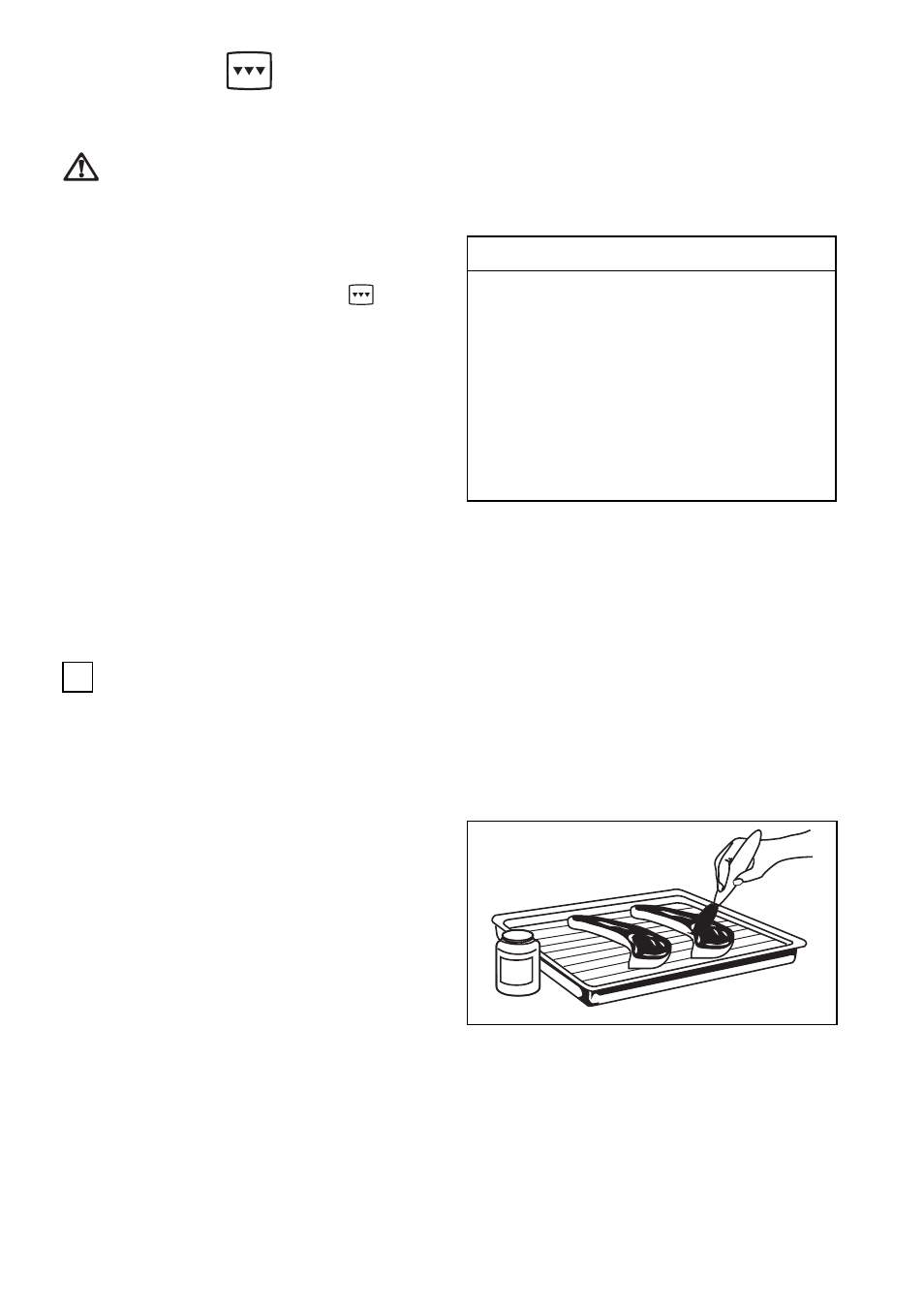 Grilling, Hints and tips, How to use the grill | Tricity Bendix TBS 603 User Manual | Page 13 / 22