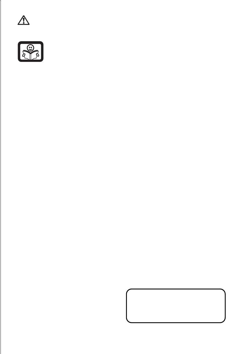 Important safety information | Tricity Bendix TBS 603 User Manual | Page 3 / 22