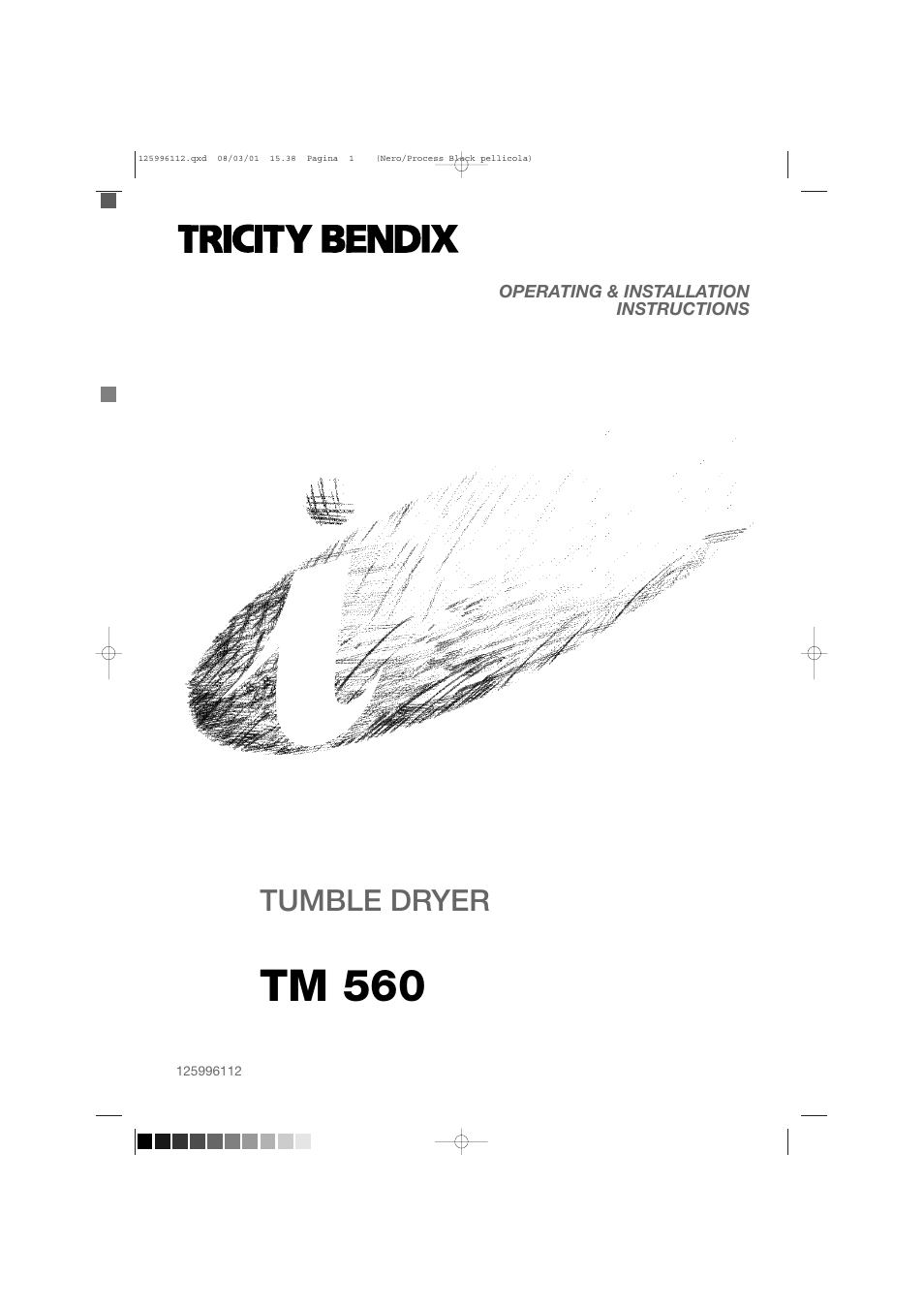 Tricity Bendix TM 560 User Manual | 14 pages