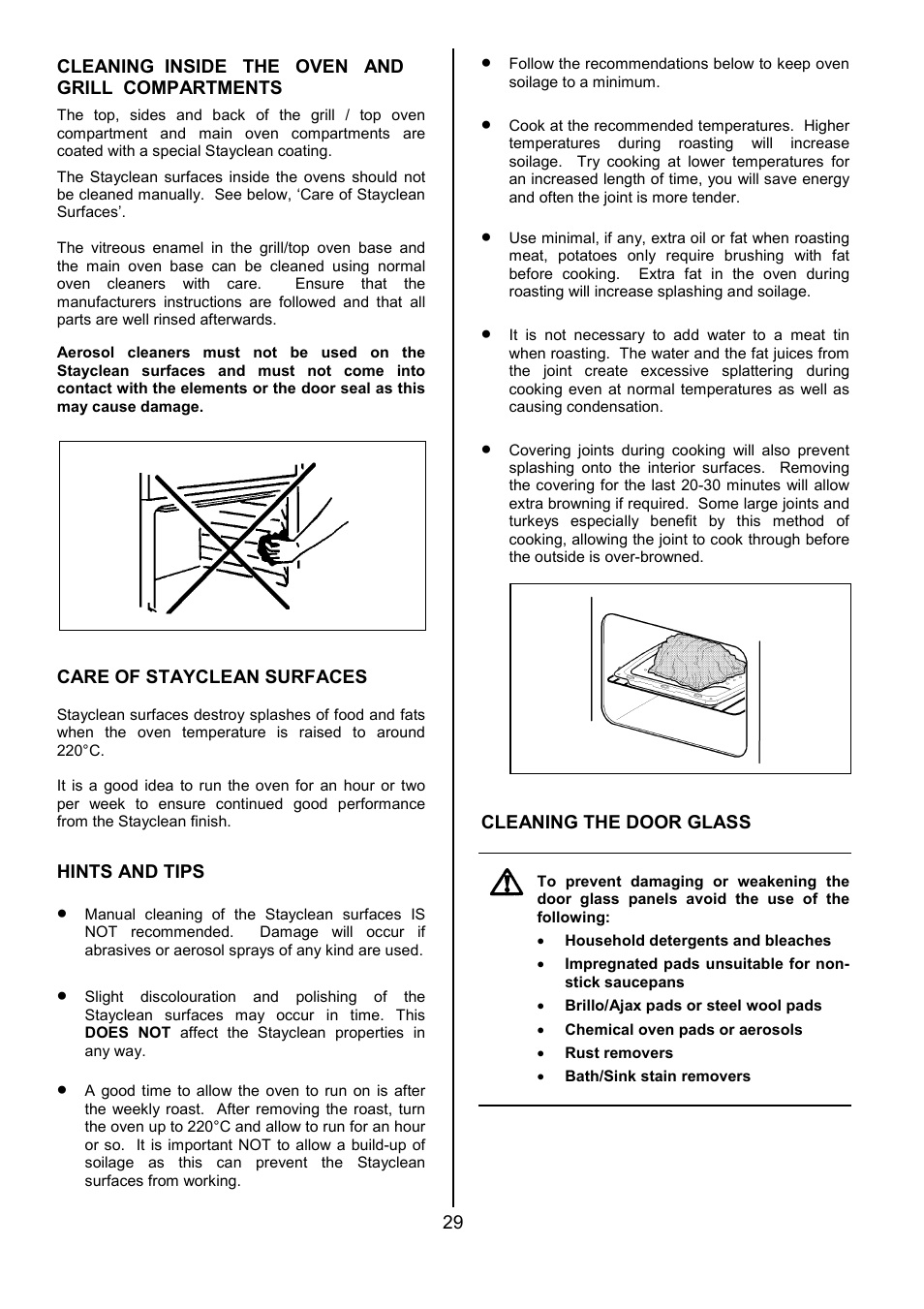 Tricity Bendix SE555 User Manual | Page 29 / 36