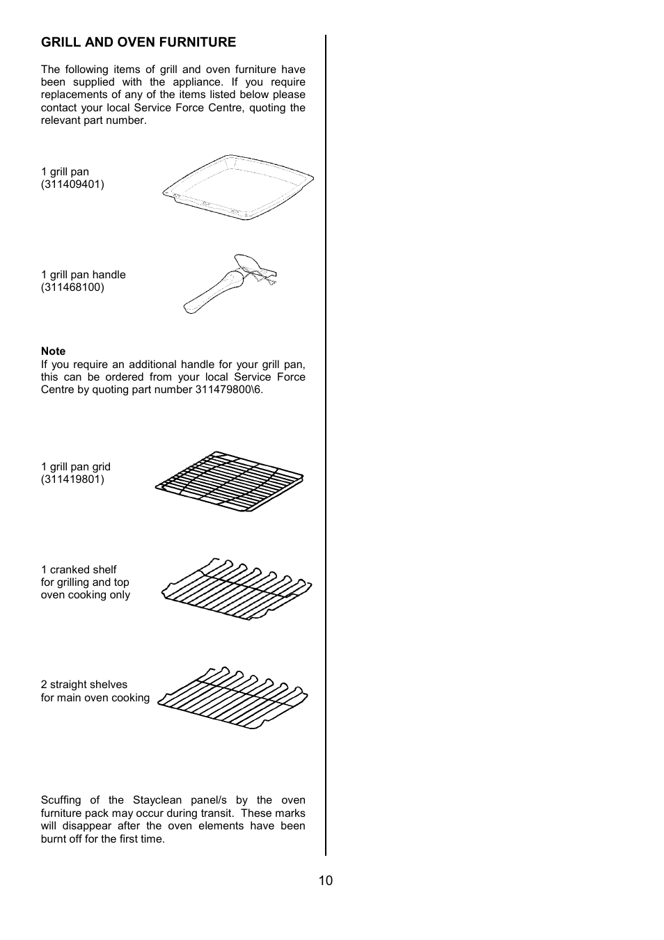 Tricity Bendix SIE557 User Manual | Page 10 / 36